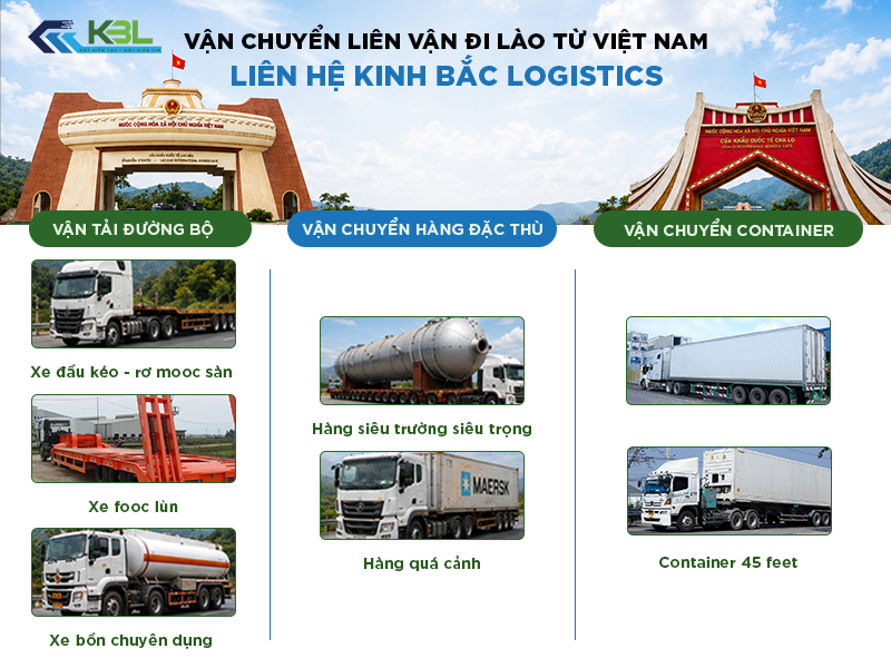 Vận chuyển liên vận đi Lào